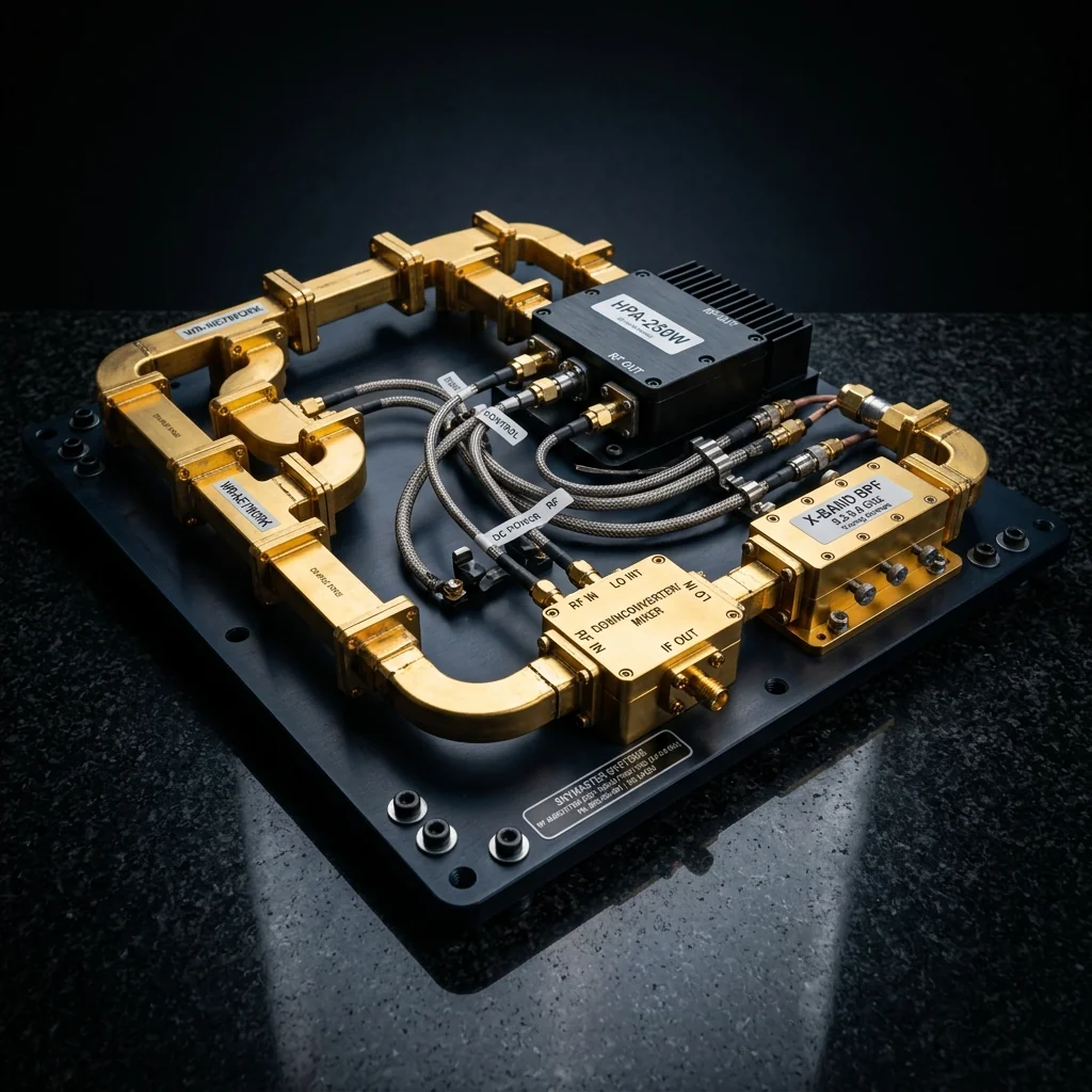 Integrated Assemblies: complete RF subsystems and multi-component builds