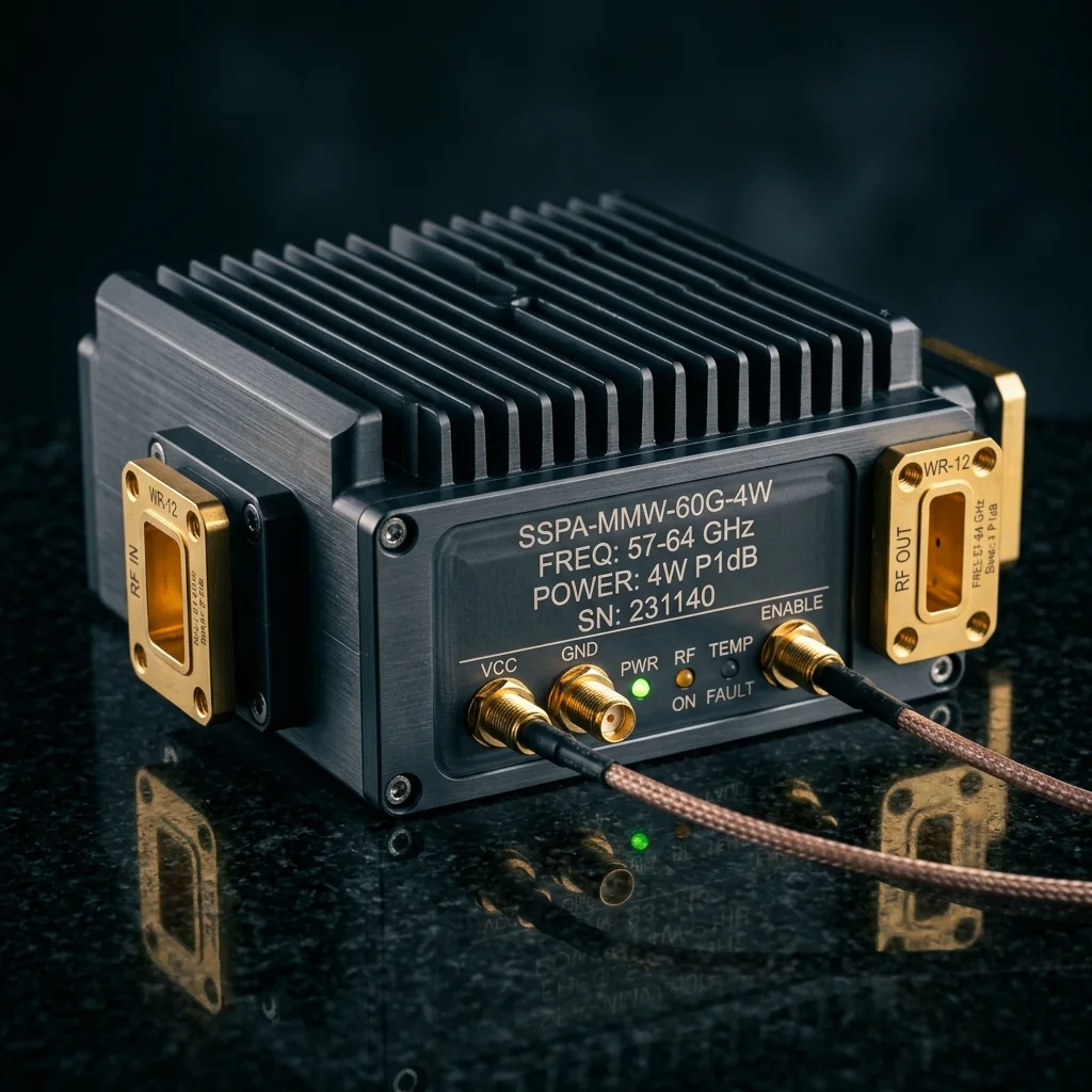 Power Amplifiers: solid-state microwave and mmWave modules