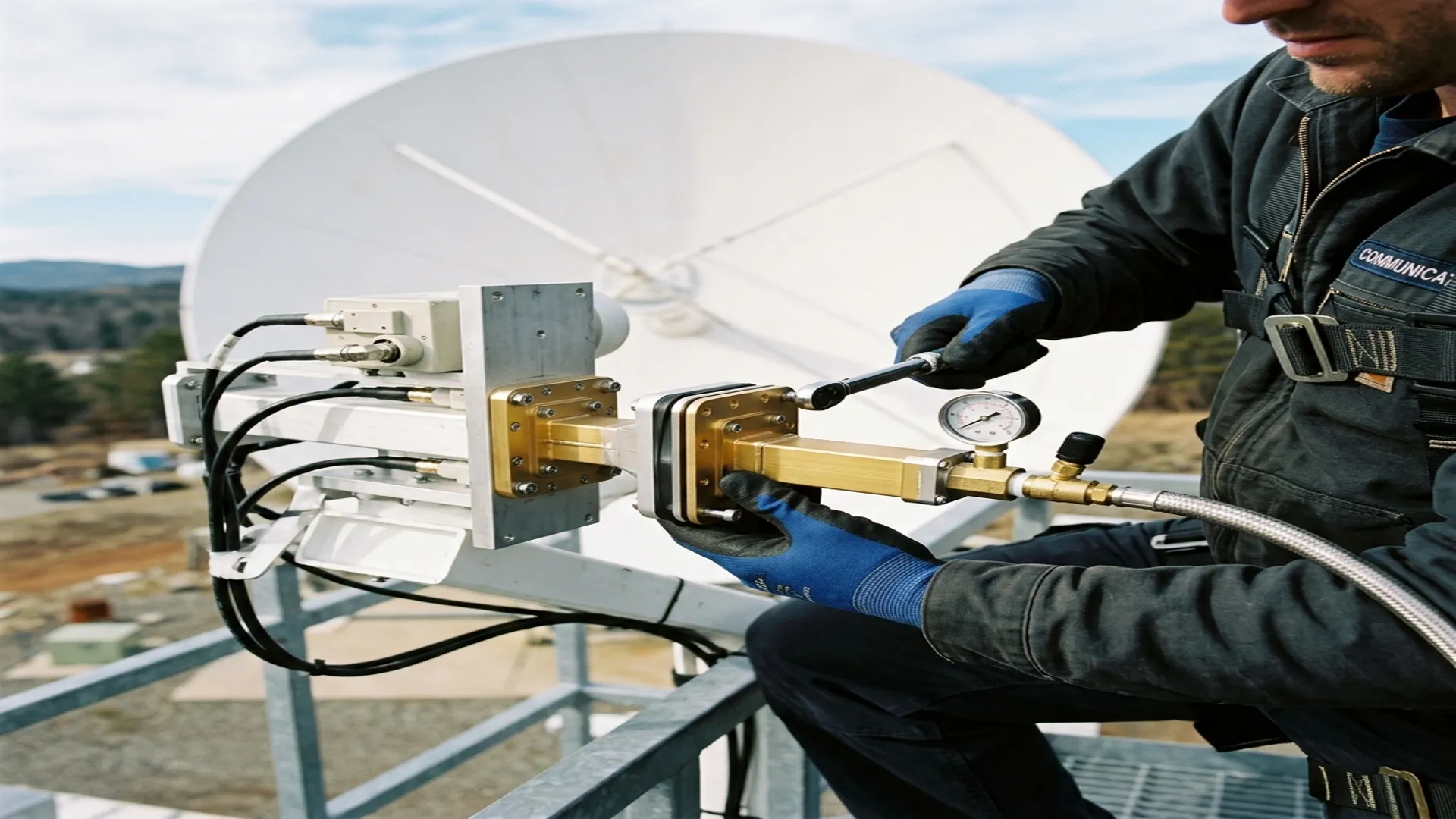 Pressurizing Waveguide