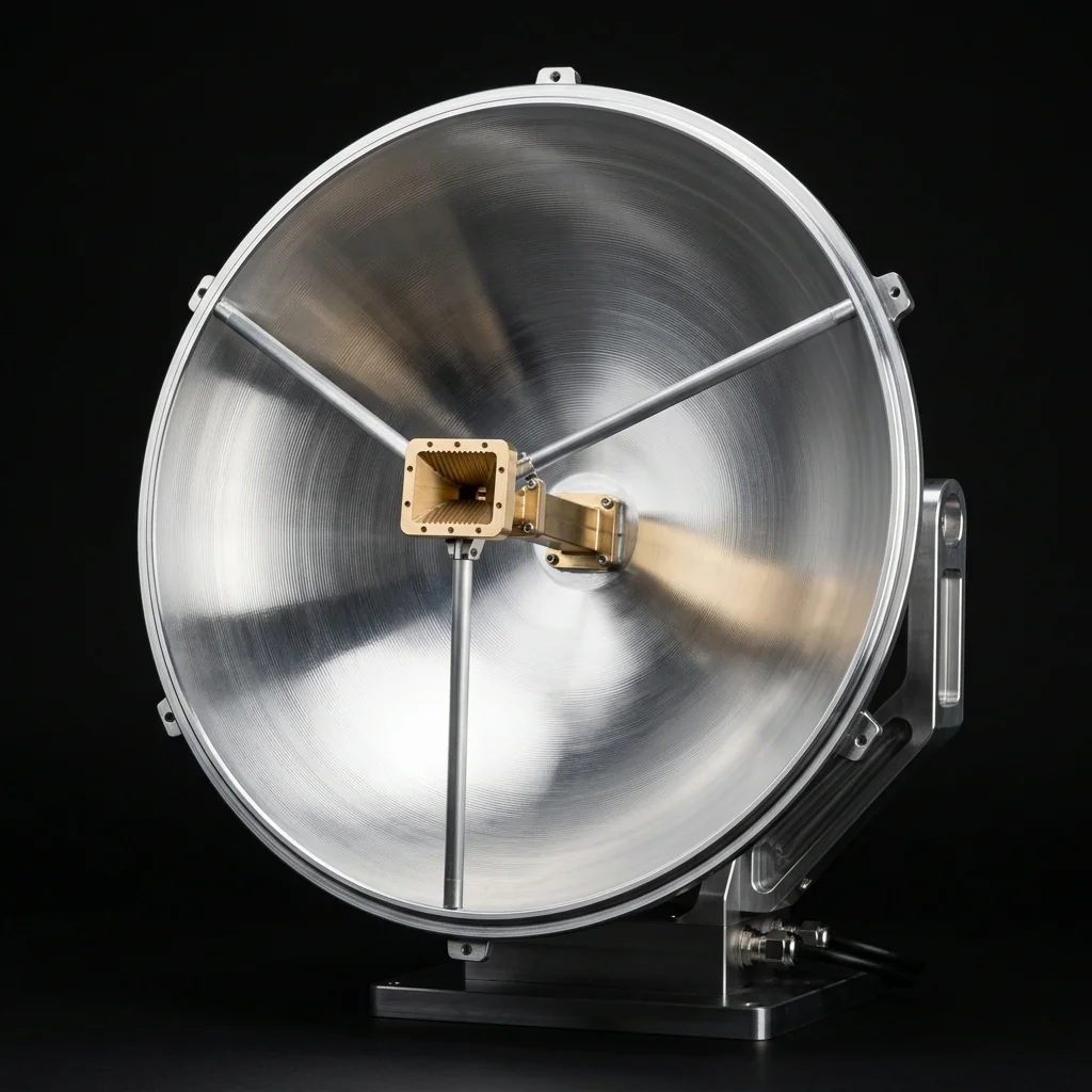 Prime Focus Reflector Antenna