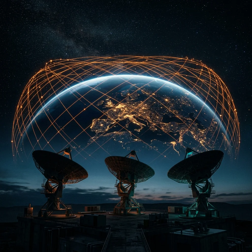 RF Space Monitor - Real-time 3D satellite tracking and RF signal analysis